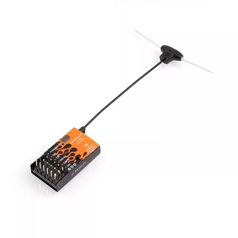 BETAFPV ELRS Micro 2.4GHz Receiver ExpressLRS Long Range 5CH PWM CRSF Receiver Module DIY Spare Parts for RC Fixed Wing Aircraft
