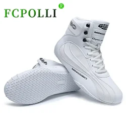 Professional Boxing Sneakers Men Women Breathable Gym Shoes Unisex Pink Green Big Boy Wrestling Shoes Designer Fighting Boots