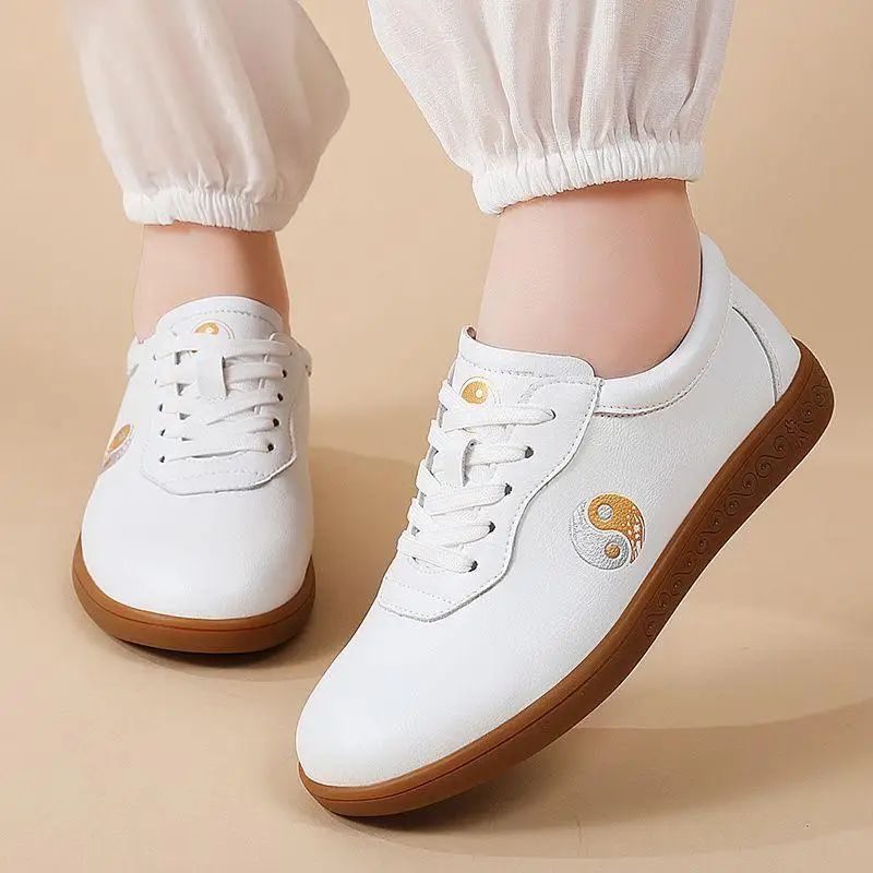 المهنية الرجال النساء تاي تشي أحذية الصينية التقليدية فنون الدفاع عن النفس أحذية عدم الانزلاق أحذية الكونغ فو أحذية رياضية مريحة في الهواء الطلق #6