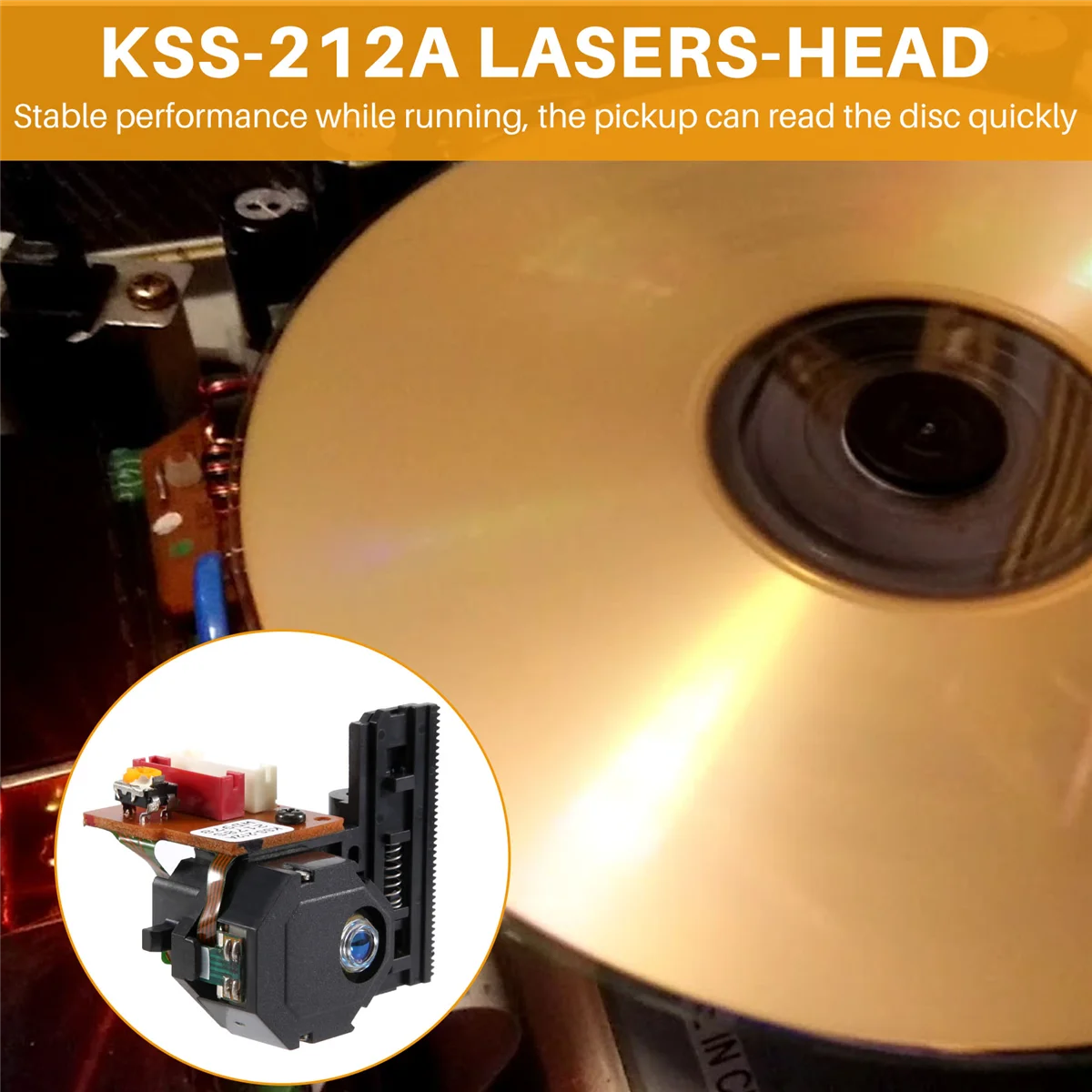 KSS-212A Laser-Head VCD CD Audio Replacement KSS-210A 212B 150 Optical Pickup Lasers-Lens Rare