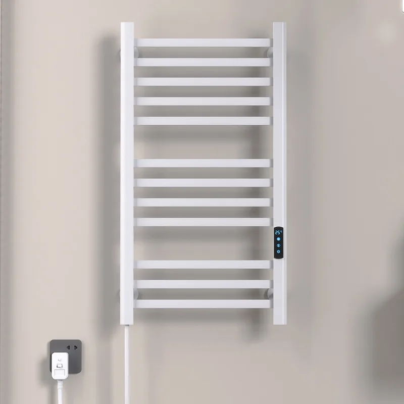 

High Quality T5 Aluminum Bathroom Adjustable Temperature Electric Towel Rack