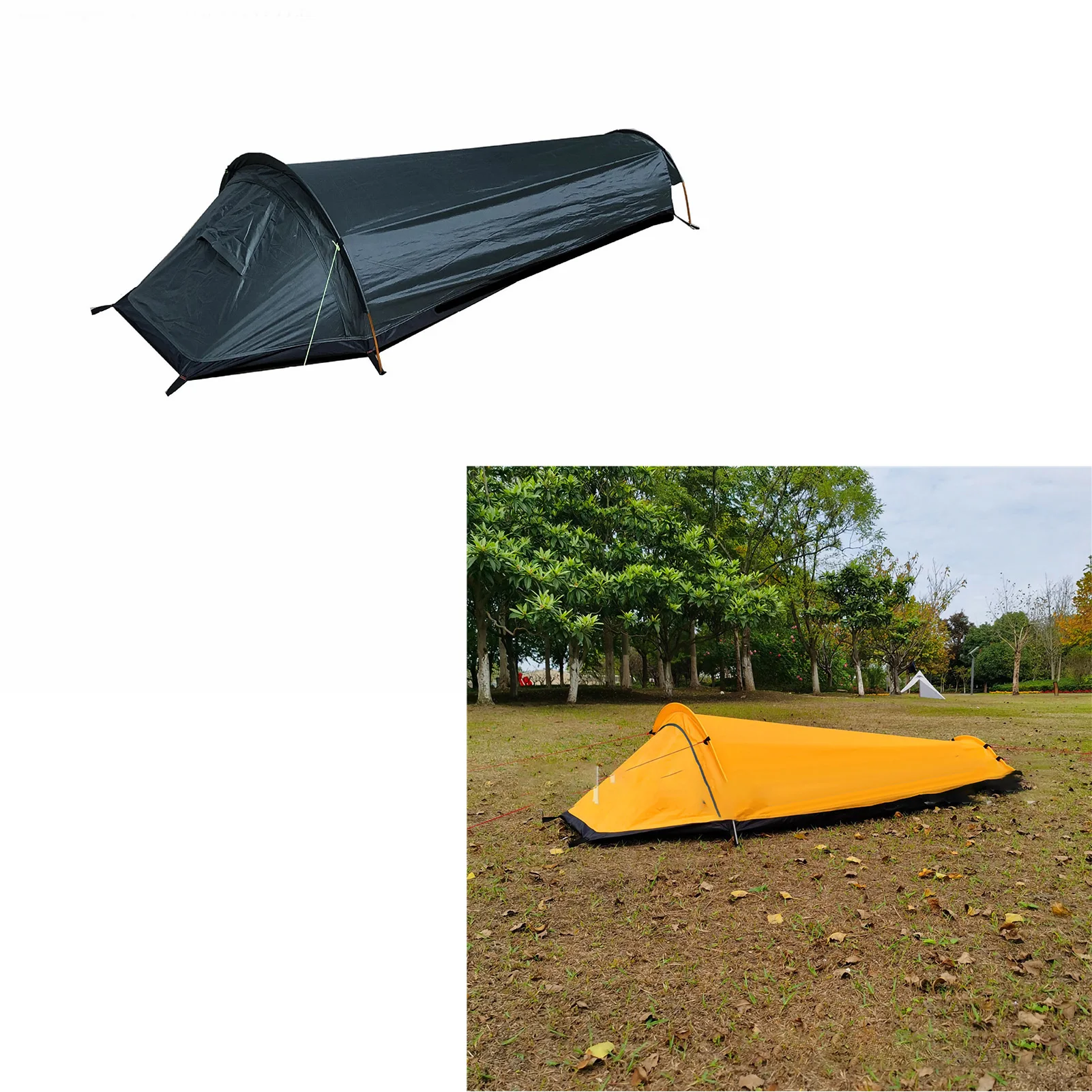 

Палатка для кемпинга, одноместная, легкая, водонепроницаемая, портативная, для сна на природе, для туристов, одноместная палатка