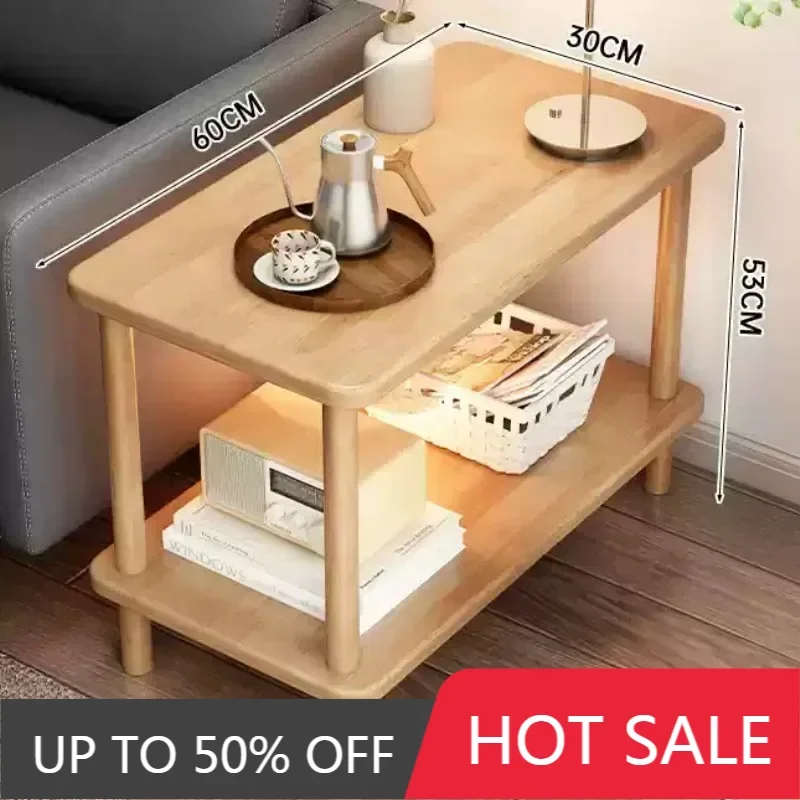 

Night Table Hall Coffee Luxury Mini Corner Tables Bedside Aesthetic Room Side Modern Home Round Center Wooden Middle Furniture