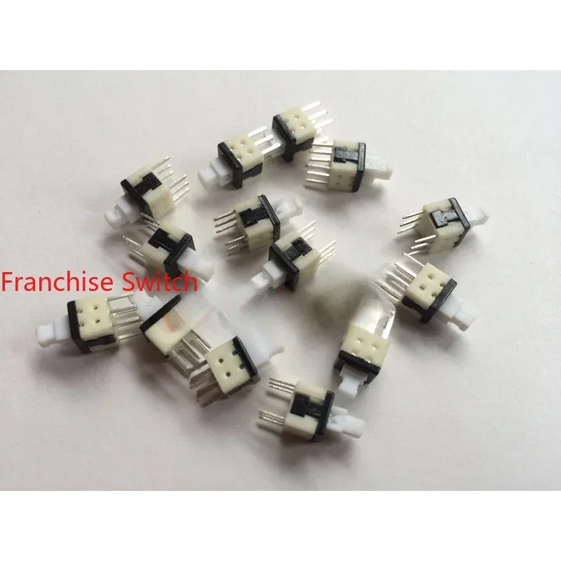 10PCS 5.8X5.8 Self-locking Switch 5.8*5.8 Double Row  Six Pin Original Stock Environmentally Friendly ROHS