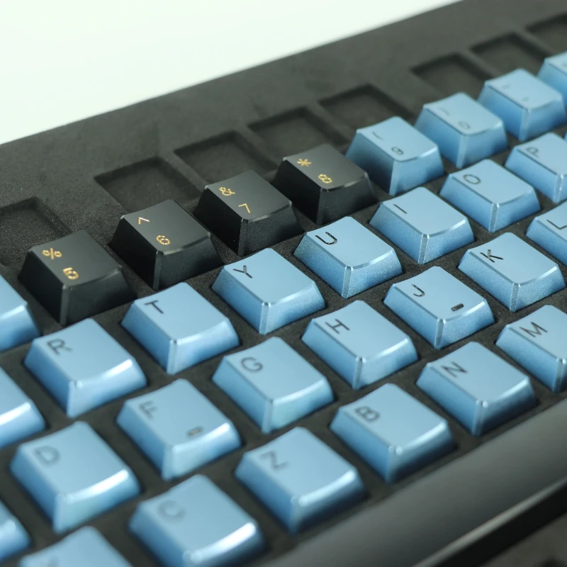 

Колпачки для клавиш из алюминиевого сплава HiUM, 60% 61-клавиш, колпачки для клавиш с вишневым профилем, изготовленные на заказ колпачки для стрельбы, аксессуары для механической клавиатуры, подарки