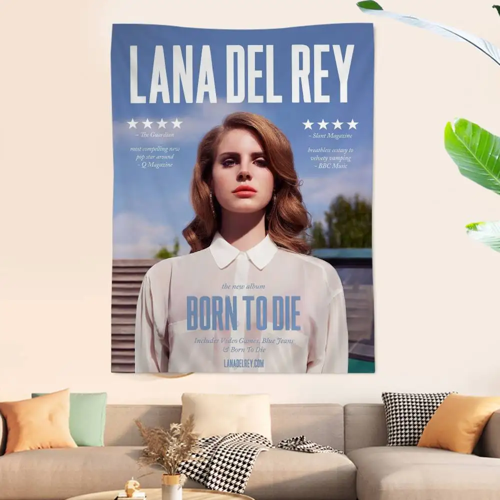 Lana Del Rey Hot Music Album Tapestry Wall Hanging Hippie Wall Hanging Bohemian Wall Tapestries Mandala Wall Hanging Sheets