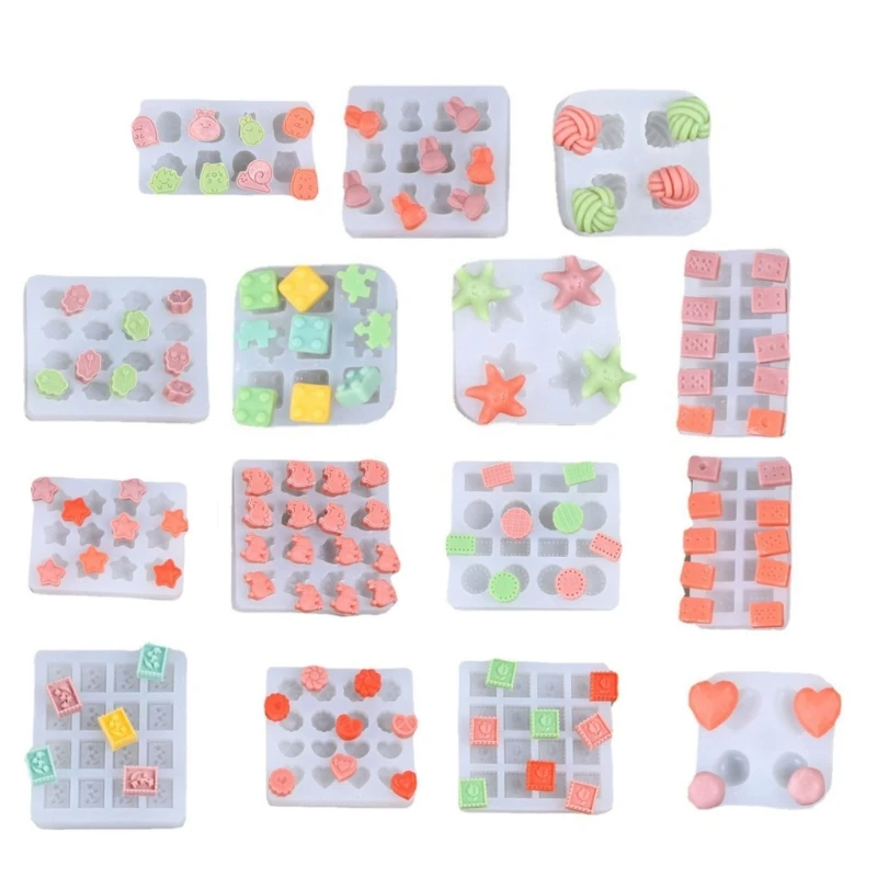 Paint Wax Pellet Silicone Mold Seal Wax Sticks Resin Mould Handmade Seal Stamp Wax Molds for Party Invitation Cards