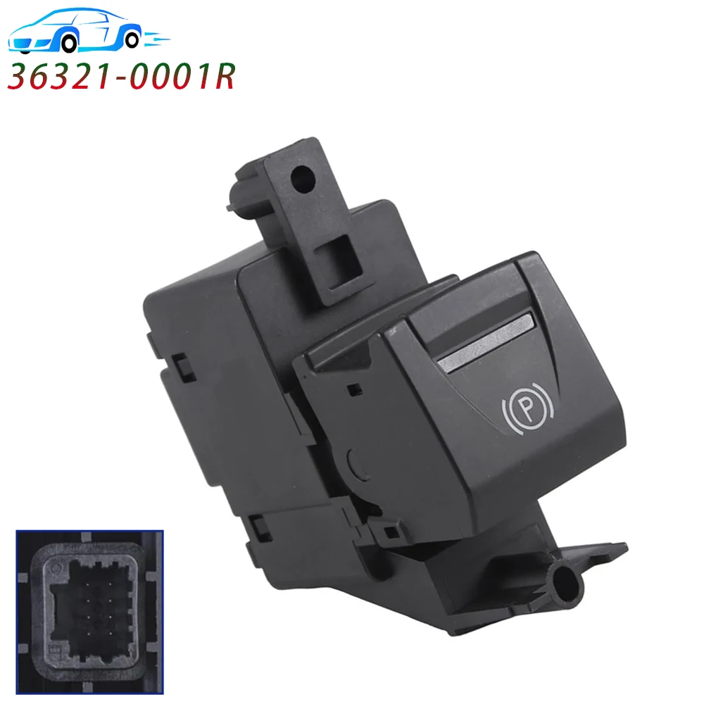 36321-0001R 363210001R Electronic Auto Hand Brake Control Button Parking Switches Replacement for RENAULT LAGUNA 3