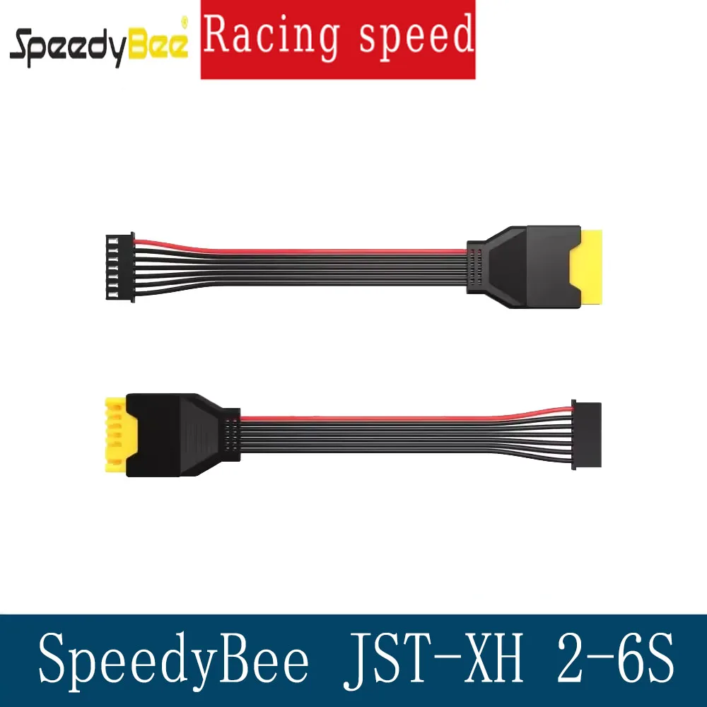 สายต่อแบตเตอรี่ลิโพ SpeedyBee JST-XH 2-6S สำหรับชาร์จและบาลานซ์ ขนาด 22AWG ยาว 135 มม. สำหรับเครื่องปล่อยประจุ FDQ