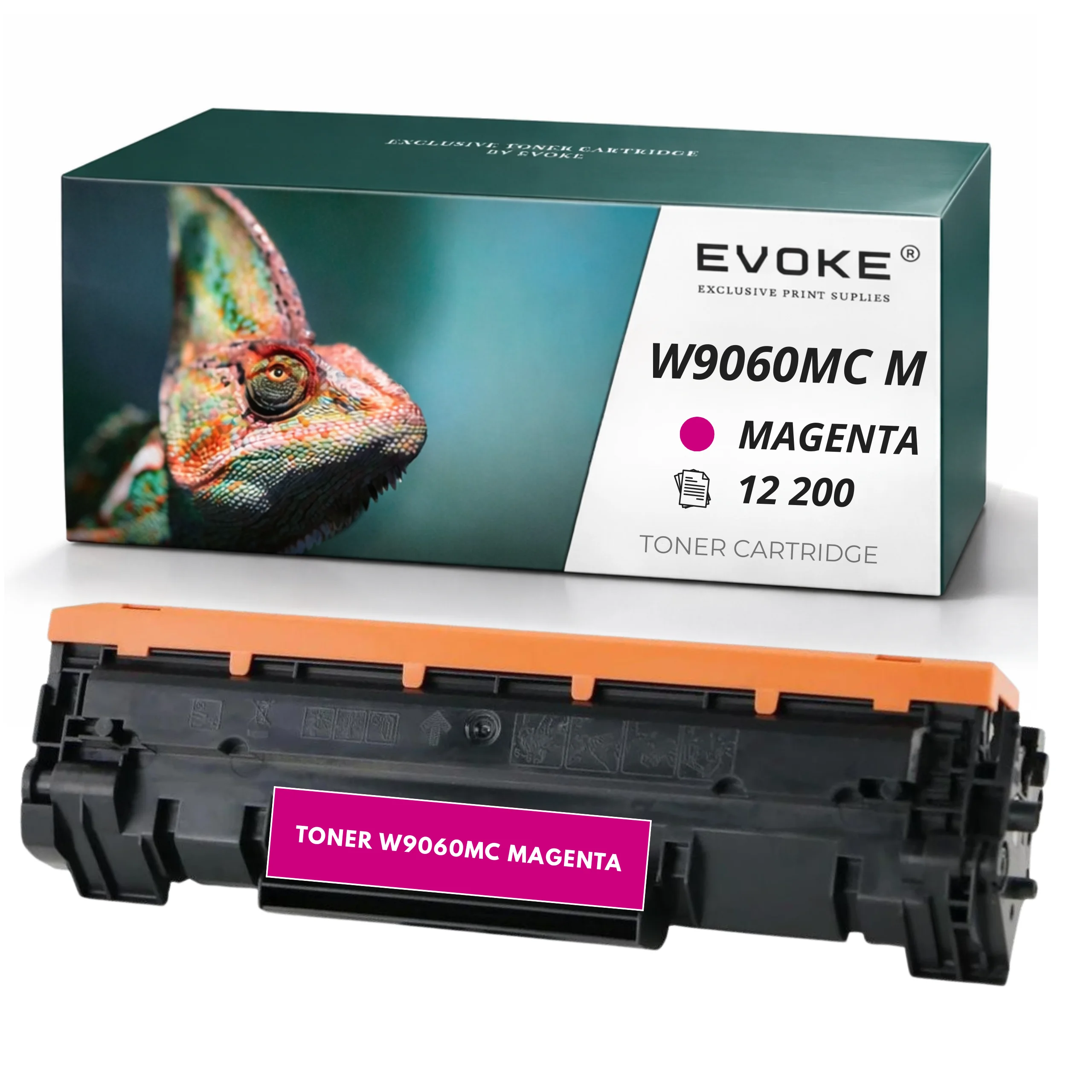 Evoke Compatibele Toner voor Hp W9063Mc W9060Mcm Magenta 12200 Pagina's C Laserjetmanaged E55040Dw Flow E57540C E57540Xhn