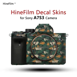 Hinefilm Skin For Sony A7SIII Camera Skin A7S3 Camera Cover Sticker A7S III Camera Skin Alpha 7 S III Protective Wrap Cover Film