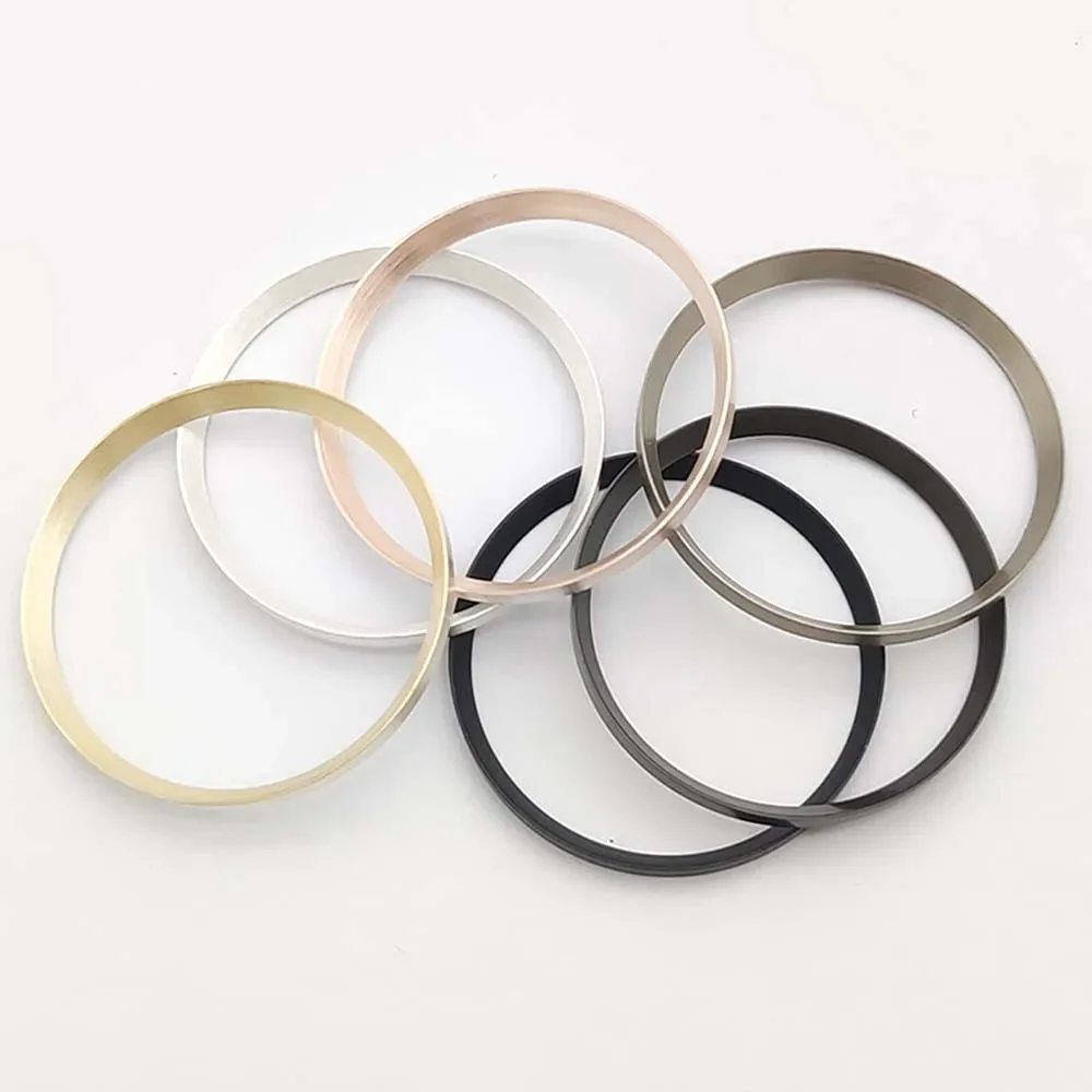 30.5mm Watch Inner Circle Steel Inner Diameter 27.5mm Chapter Ring for SKX007 Scale Ring Watch Diy Parts