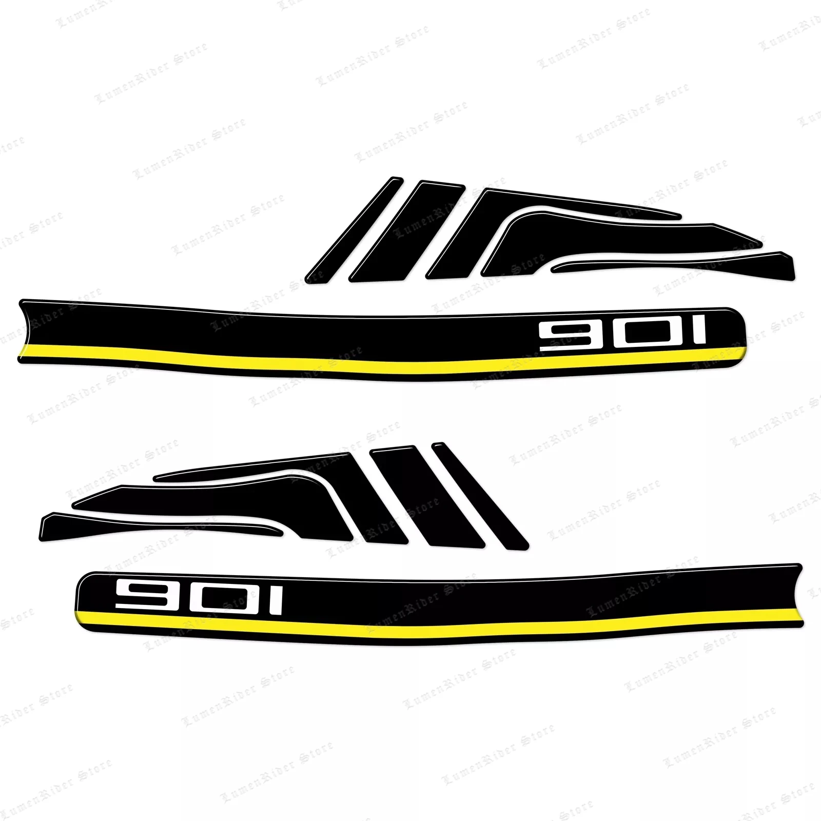 Husqvarna Norden 901 2022 오토바이 연료 탱크 스티커, 오일 가스 캡 커버, 보호대 데칼 키트, 3D 송진 스티커 키트