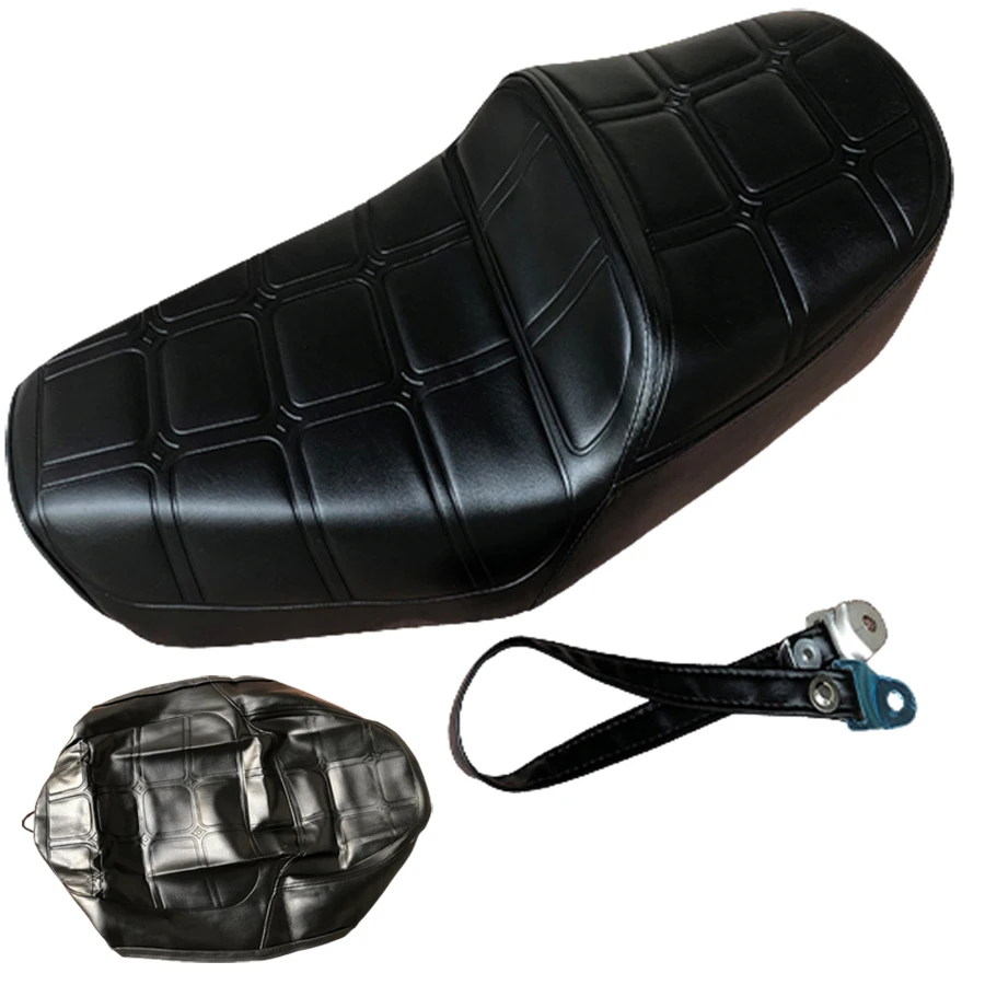 C035 Motorcycle Imitation Leather Seat Cover Belt For Honda CM125 Rainproof Waterproof Cushion Protect Heat Insulation