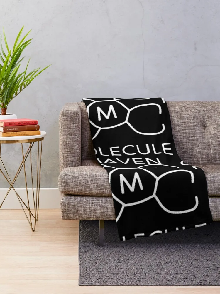 MOLECULE MAVEN: Where Black and White Meet Throw Blanket Cute Kid'S Giant Sofa Luxury St Blankets