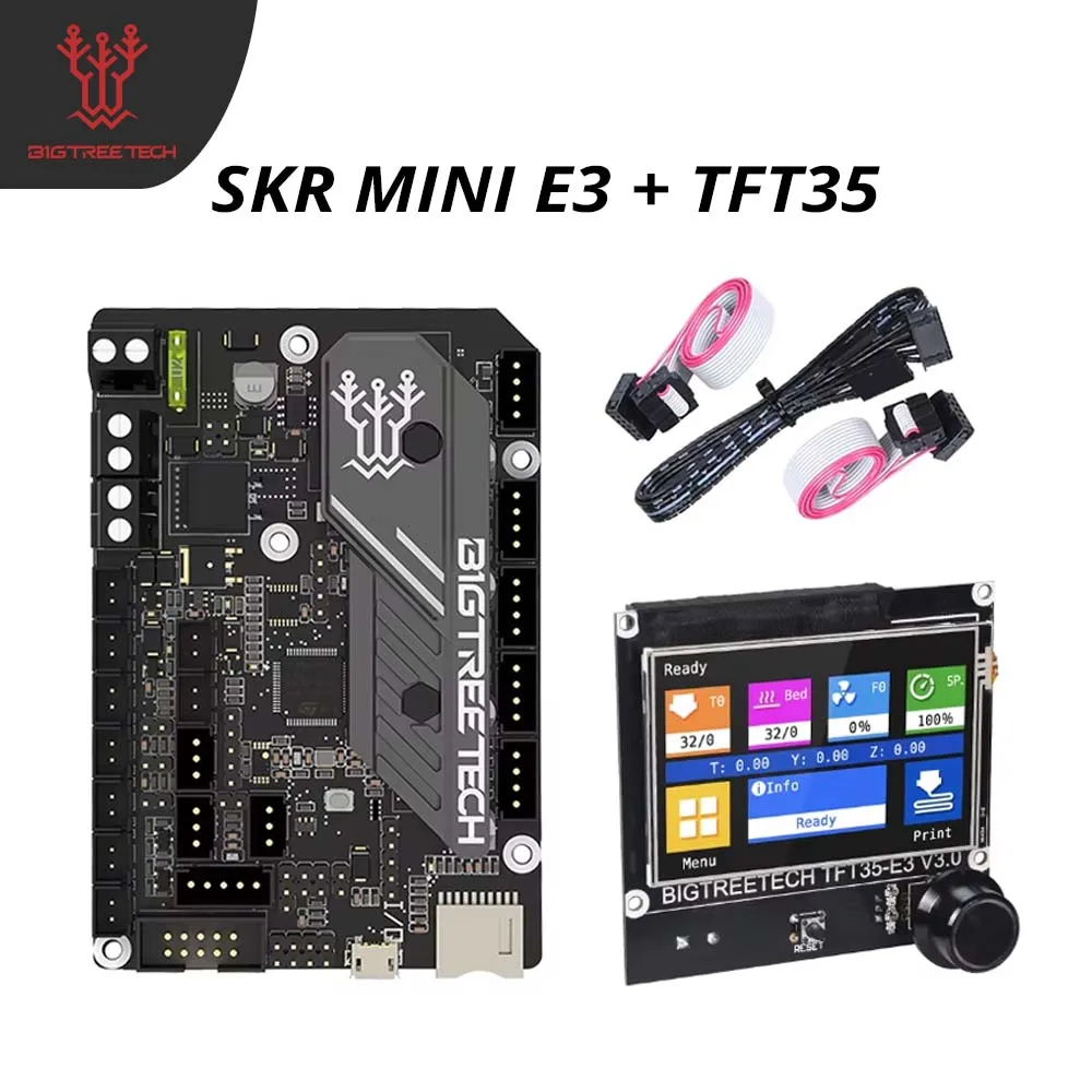 

Плата управления BIGTREETECH BTT SKR MINI E3 V3.0, плата управления TMC2209 TFT35 E3 V3.0, экран для 3D-принтера, детали SKR V1.4 Ender 3 5 SKR2 PRO, обновление
