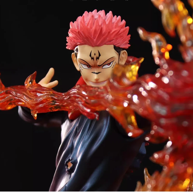 30cm/11.81in Anime Jujutsu Kaisen Figure Ryomen Sukuna Action Figures Pvc Statue Desktop Ornamen Collection Model Toys Gifts view 3