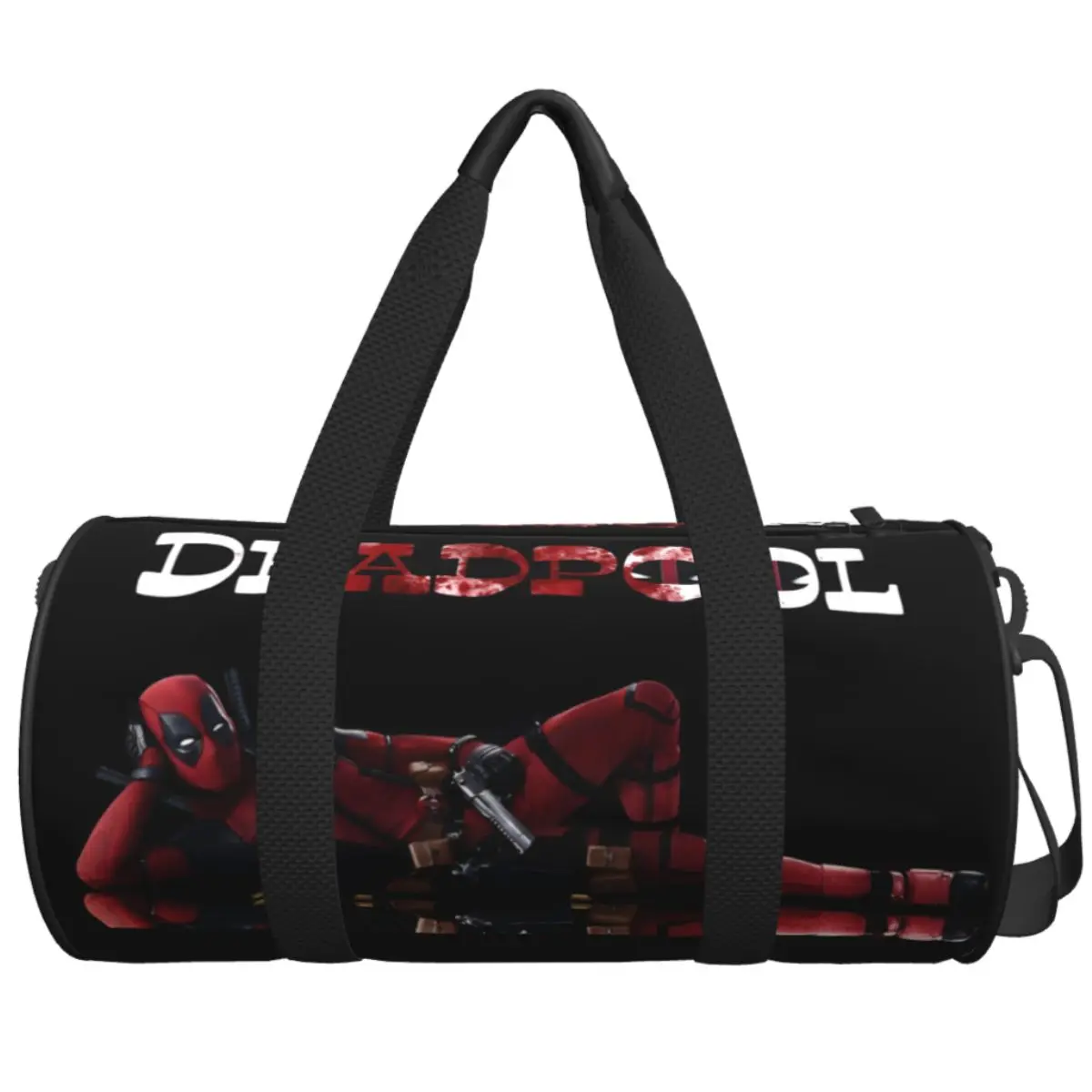 

Anime Deadpools Super Heroes Travel Bag Large Sport Bags Oxford Men Printed Gym Bag Yoga Retro Fitness Bag