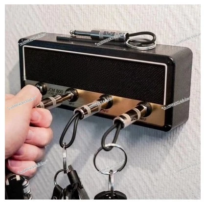 

Audio Keychain Speaker Hanging Socket Hanging Key Wall-mounted Key Storage Box Base