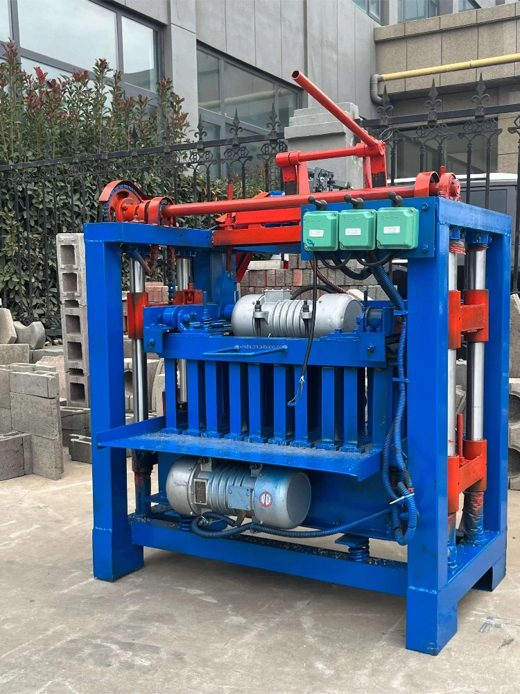 Automatic Interlocking Soil Cement Concrete Block Machine Brick Making Machinery for Make Bricks