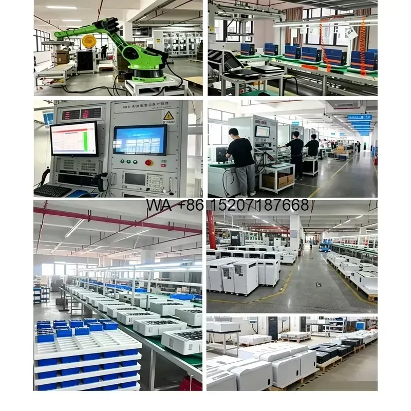 Wmwmnu for Wmwmnu 6KW Off Grid Hybrid Solar Power Kit with 10KWh Lithium Battery PV Energy Storage System for Home Use
