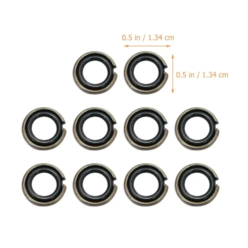 30 Stück Schlagschrauber Sockel Snap Retainer Ringe Ersatz Sicherungsring Clip mit O-Ring