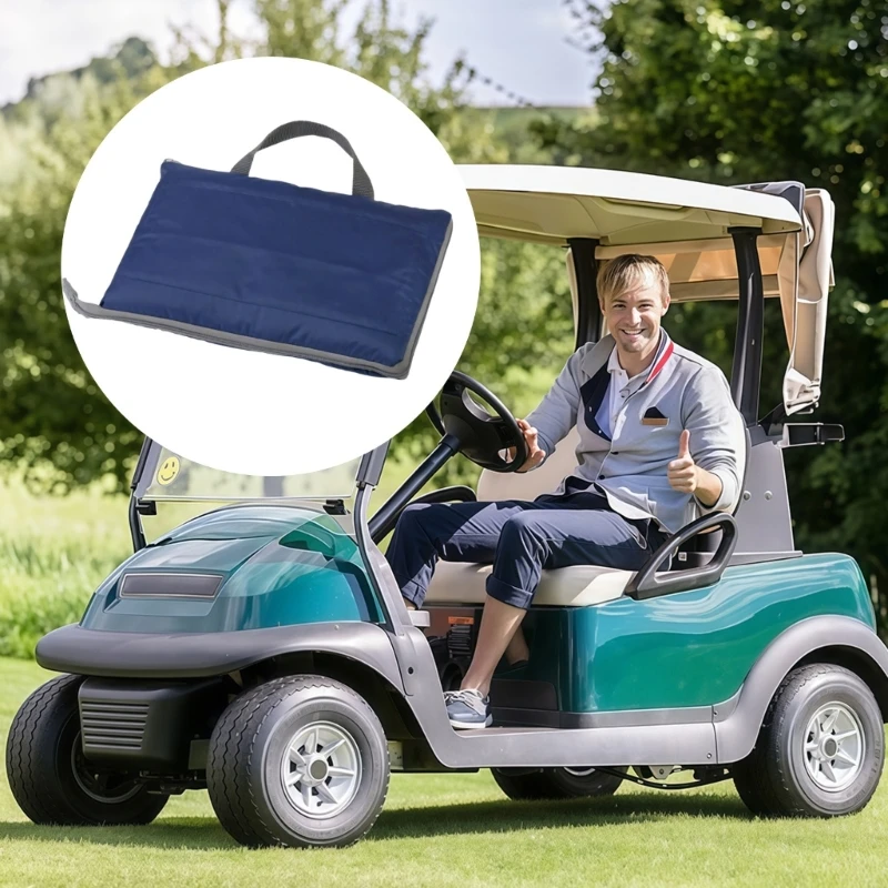 Outdoor Golf Cart Cover 54 Inch Long Reinforced Polyester Fabric Colorfast