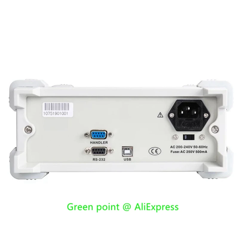 ET4501 Digital Medidor Capacitor, Desktop LCR, ponte de alta precisão, freqüência ajustável contínua
