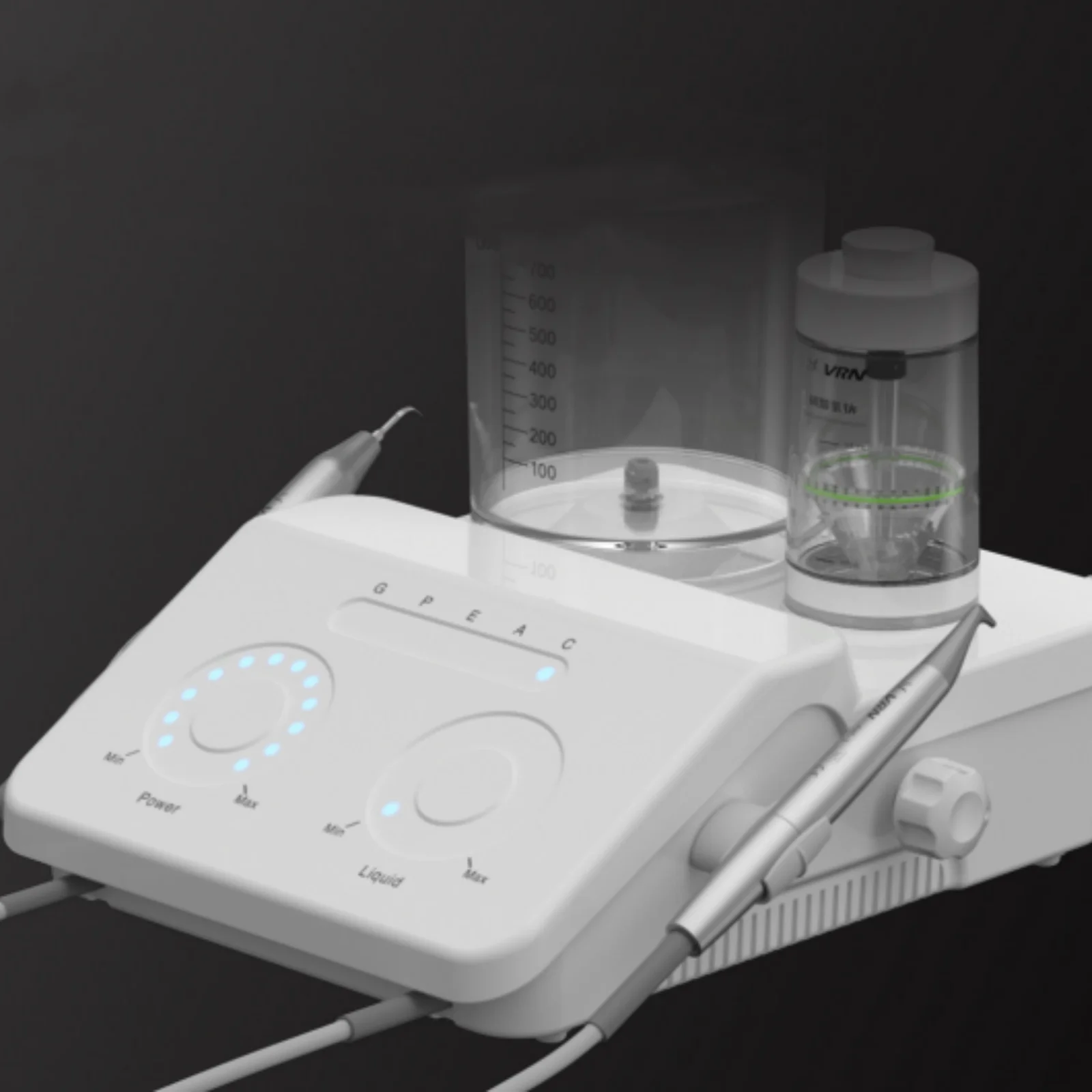 

USA Dental Ultrasonic Scaler + Air Flow Polisher Hygiene Prophy 2 in 1 Therapy System Sandblasting