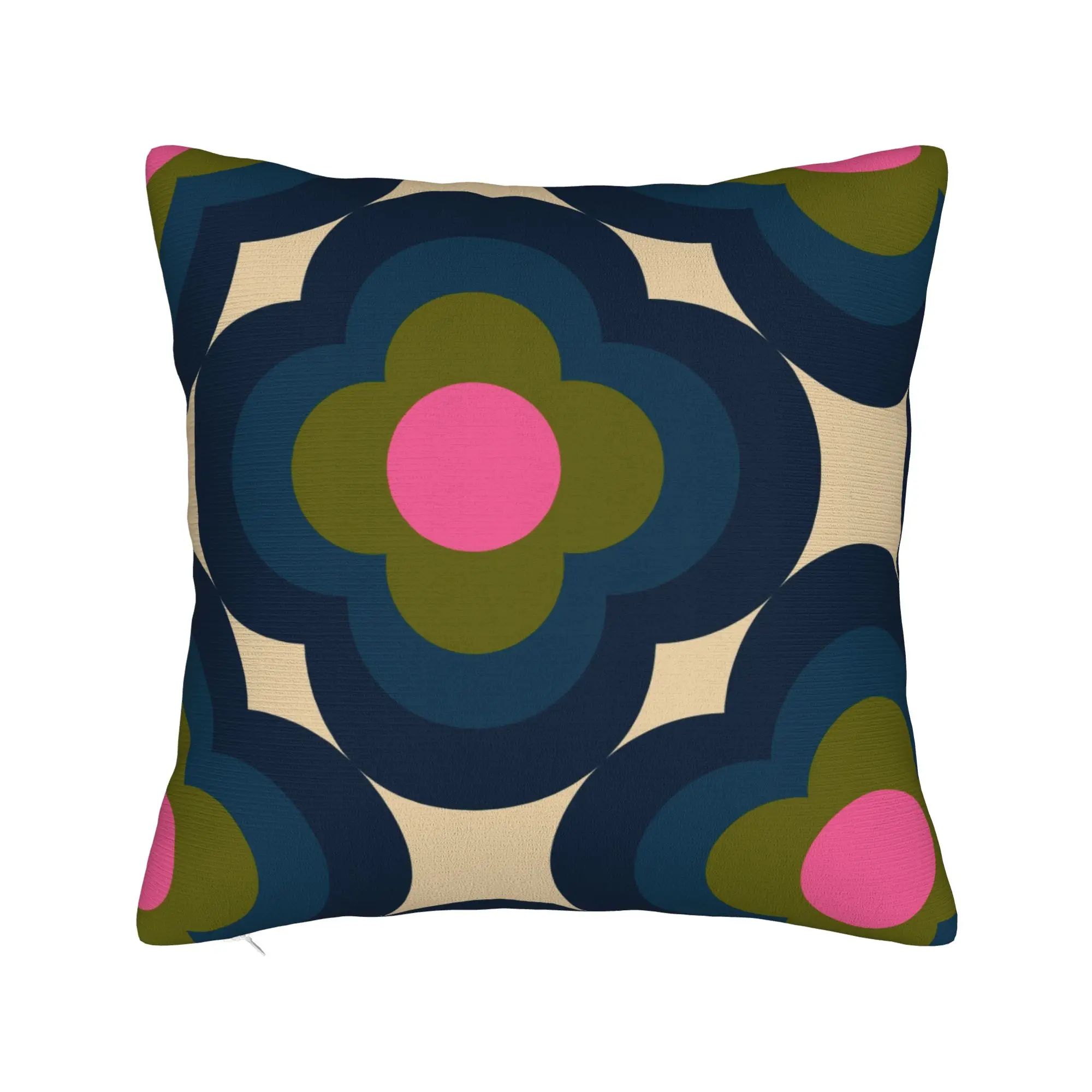 The Posey Flower Midnight Pillow Case 45x45cm Bedroom Decoration Luxury  Outdoor Cushions Square Pillowcase