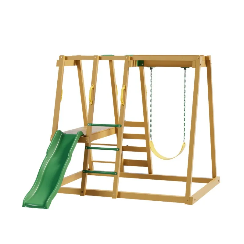 Slide indoor and outdoor toys, early education amusement kindergarten lengthened and thickened climbing frame