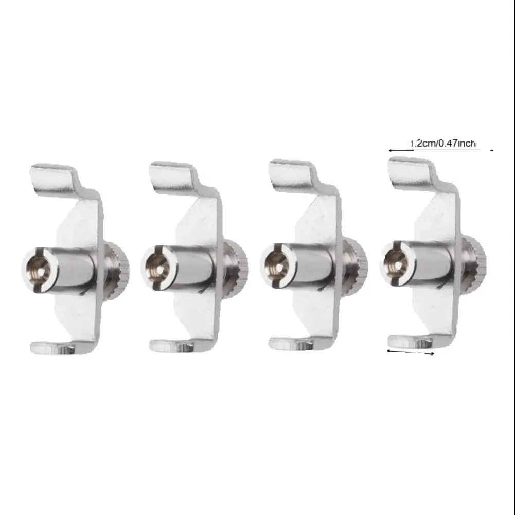 

4 шт. 1/8 тюнеры для скрипки, никелированные стальные микротюнеры для эрху и детей, регуляторы струн для скрипки, комплект настройки скрипки 2025