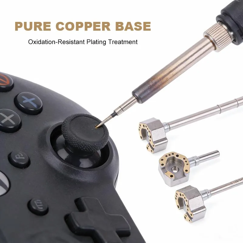 

Joystick Soldering Iron Tip Heating Mold For Ps4 Ps5 Switch Pro Controller Joystick Disassembly Repair Tool
