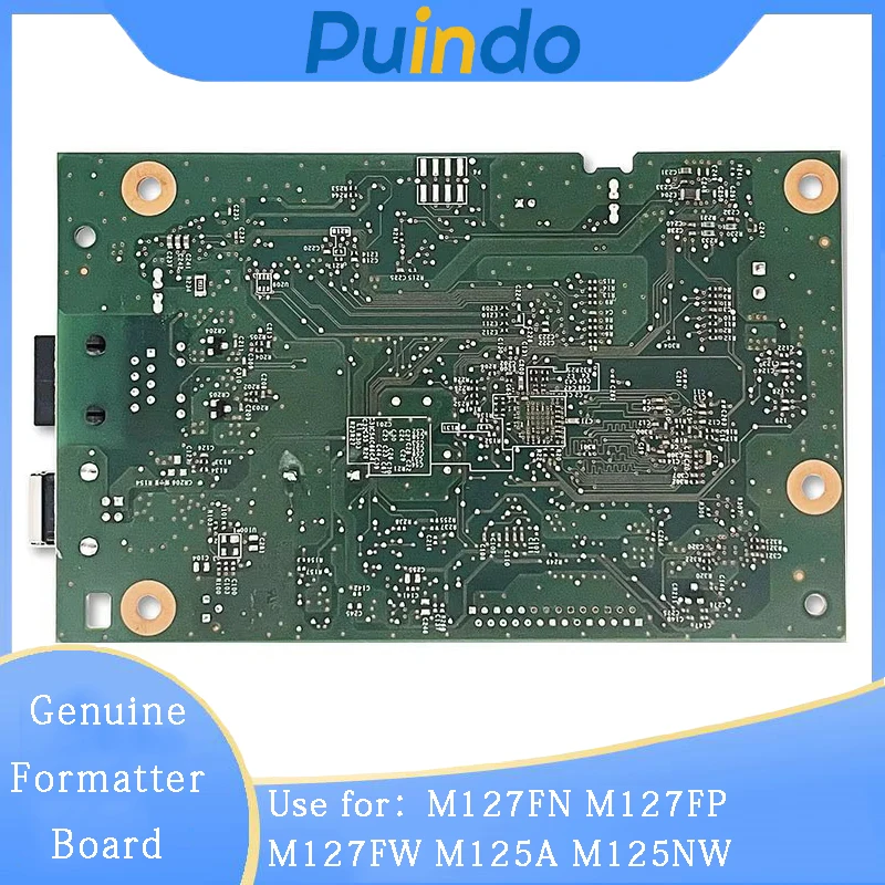 정품 CZ183-60001 CZ181-60001 포매터 보드 HP M127FN M127FP M127FW M125A M125NW 로직 메인보드용