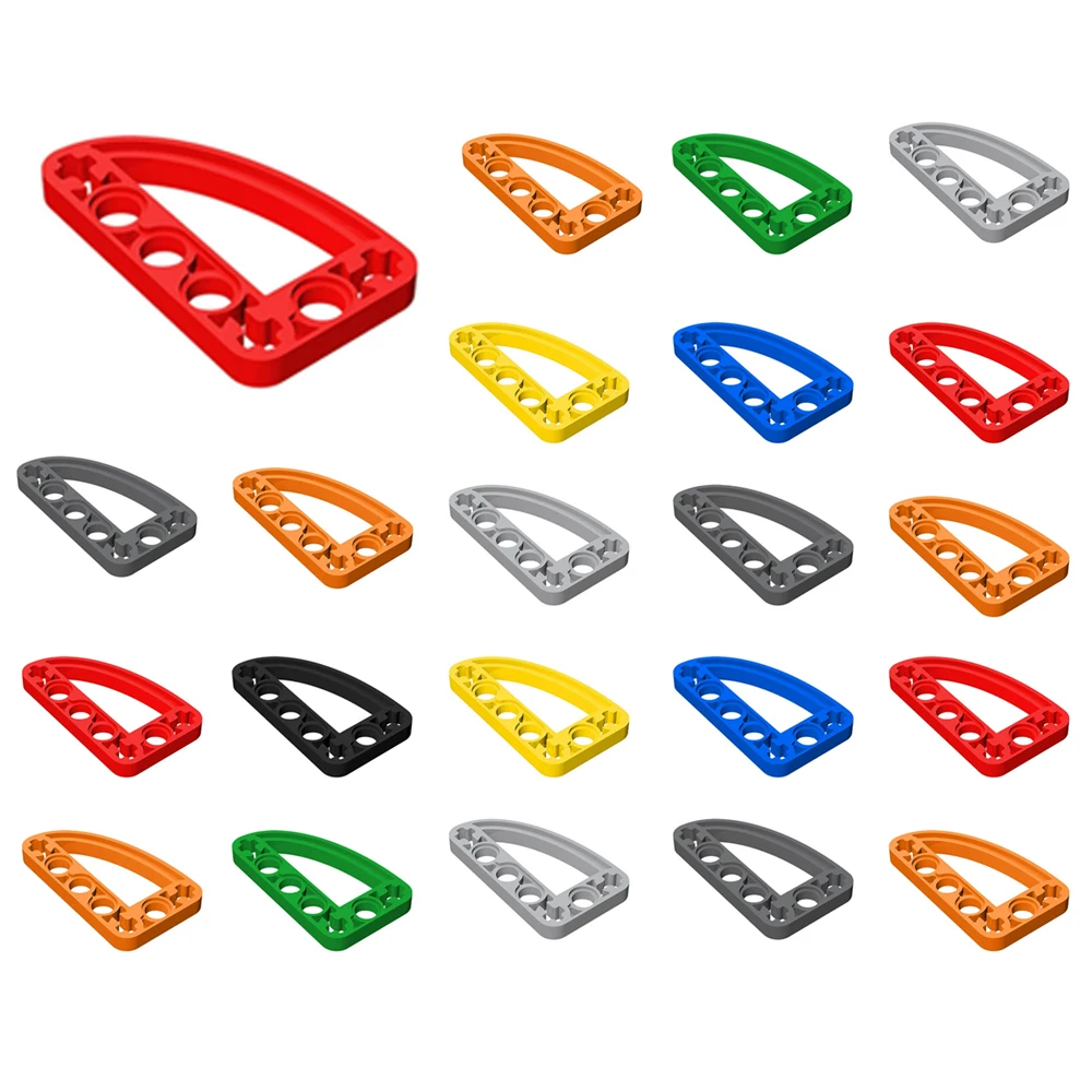 60pcs Building Block 32250 Liftarm Modified L-Shape 3 X 5 Bricks Collections Bulk Toy For Technical MOC DIY Gift Sale