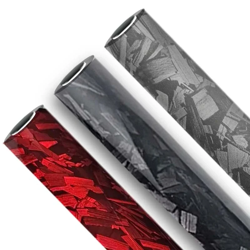Carbon fiber car color changing film