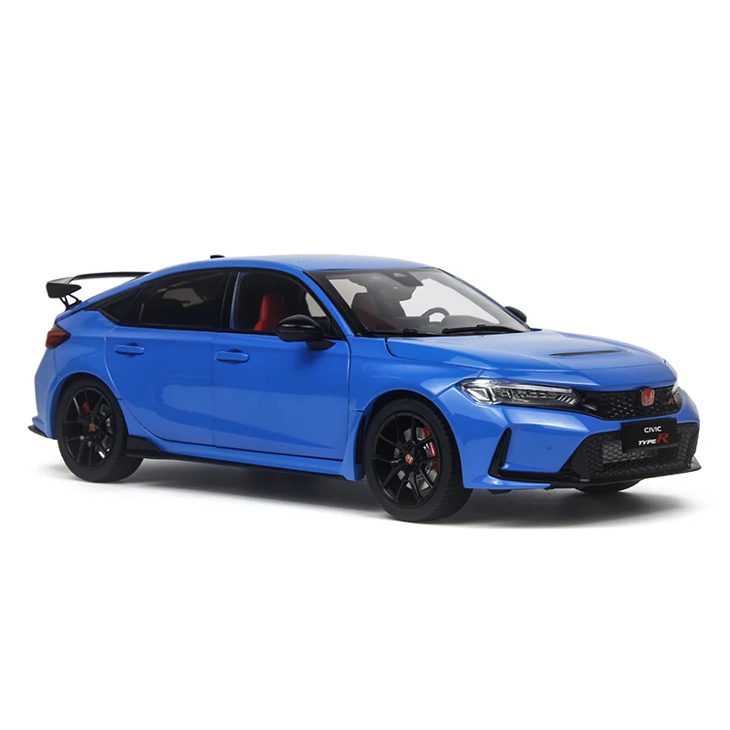 1:18 Scale Honda Civic Type R FL5 2023 Diecast Car Model 1:18 Metal Simulation Miniature Vehicle Toy Model Hobby Collection Gift