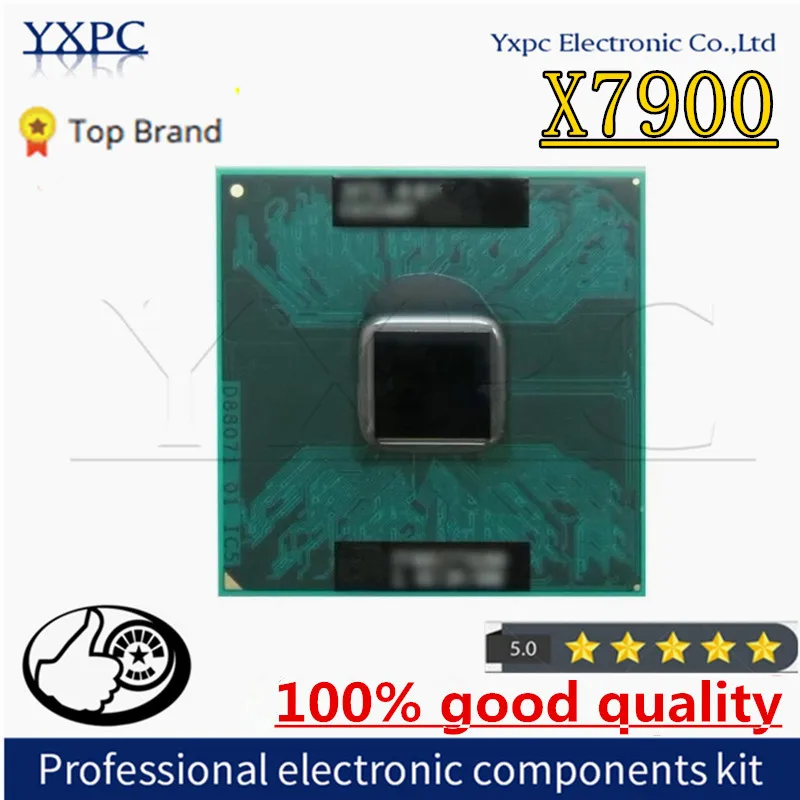 X7900 SLAF4 CPU Processor Core 2 Duo Extreme 4M 2.80G 800MHz SLA33 Laptop Processor PM965