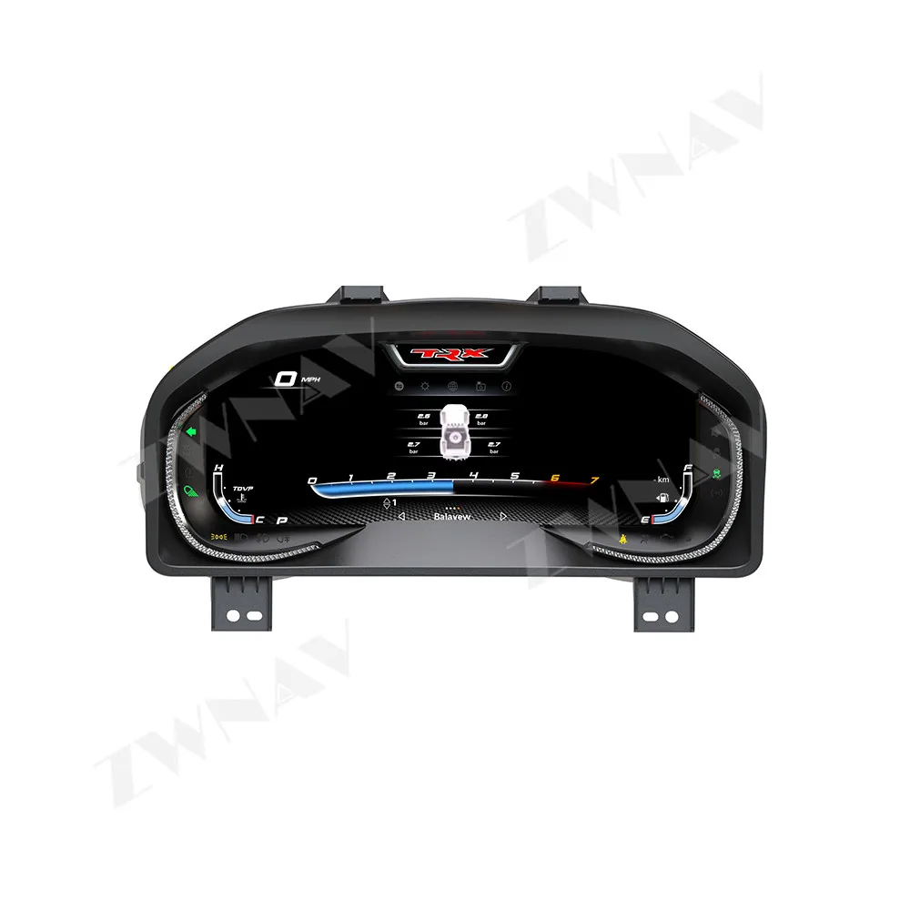 New Design For Dodge Ram 2013-2018 LCD Instrument Panel Digital Dashboard Displayer Digital Cluster Instrument Speedometer