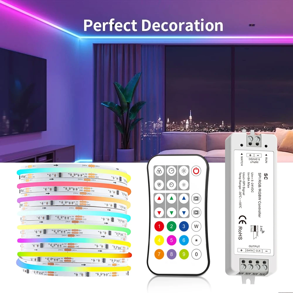 bande-led-cob-rgbic-5m-10m-20m-24v-ws2811-adressable-ic-variable-flexible-decoration-de-salle-de-jeux-de-fete-telecommande-rf-24g