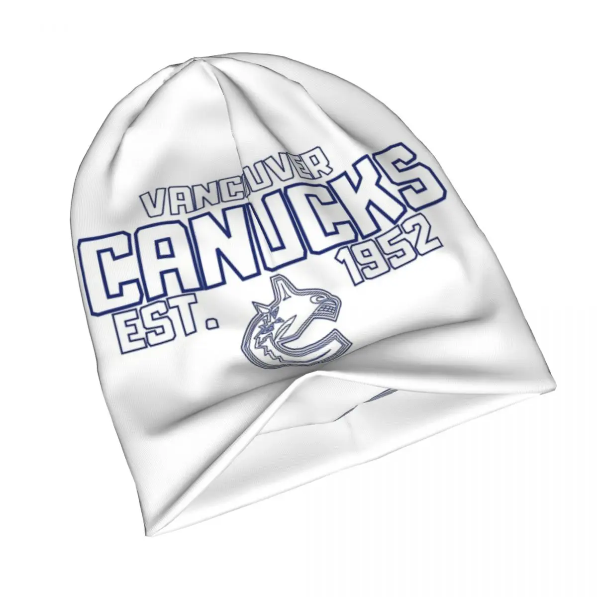 Vancouver Canucks Hockey Canada Skullies Beanies Hats Warm Autumn Winter Outdoor Cap Knitted Bonnet Caps for Unisex Adult