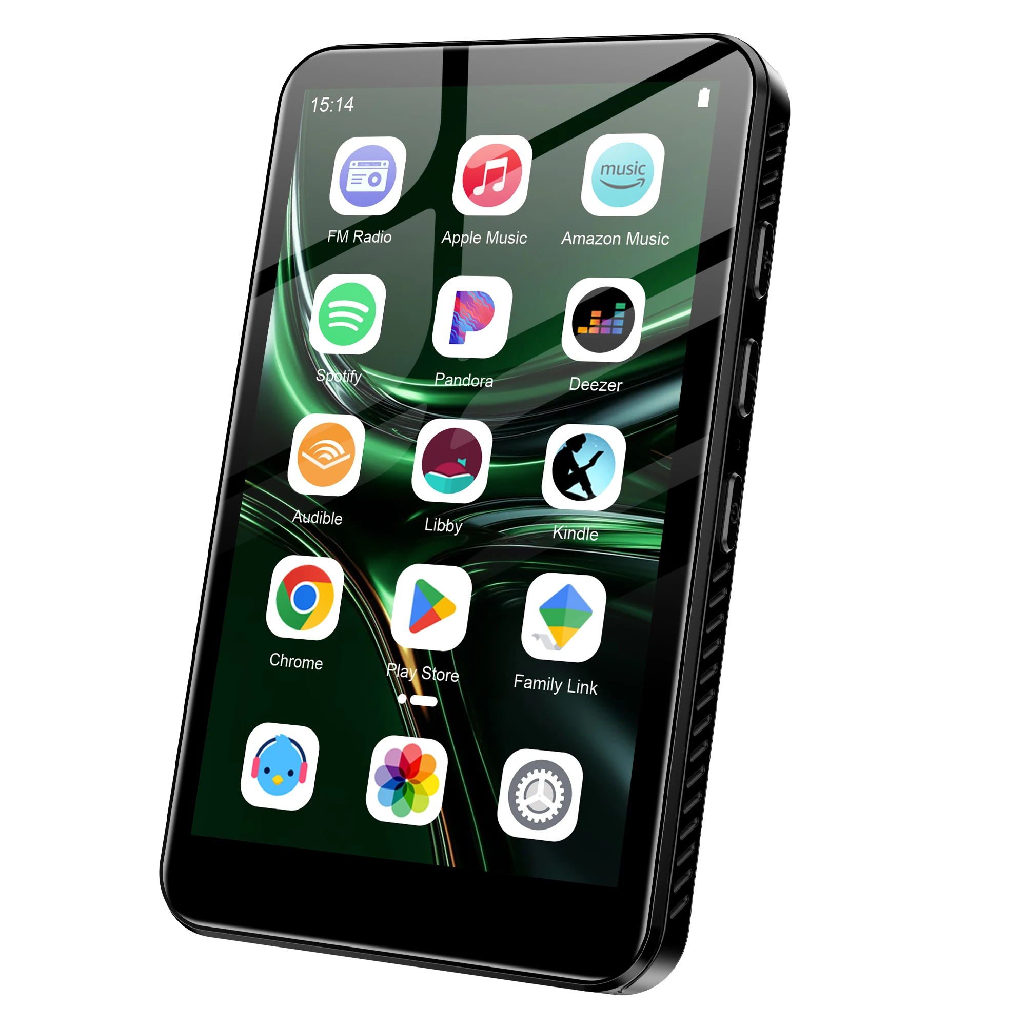 

32GB/ Android 13 OS MP3 & MP4 Players with Bluetooth and WiFi, 4" Touchscreen and Speaker, 4GB RAM & 32GB ROM