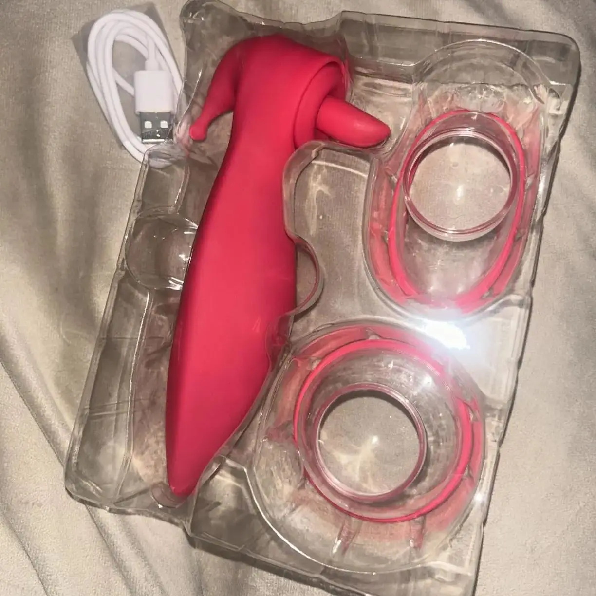 KUSHOR Powerful Sucking Vibrator for Women Tongue Licking Vibrating Clitoris Sucker Vibrator Nipple Stimulator Adults Sex Toy - Image 6