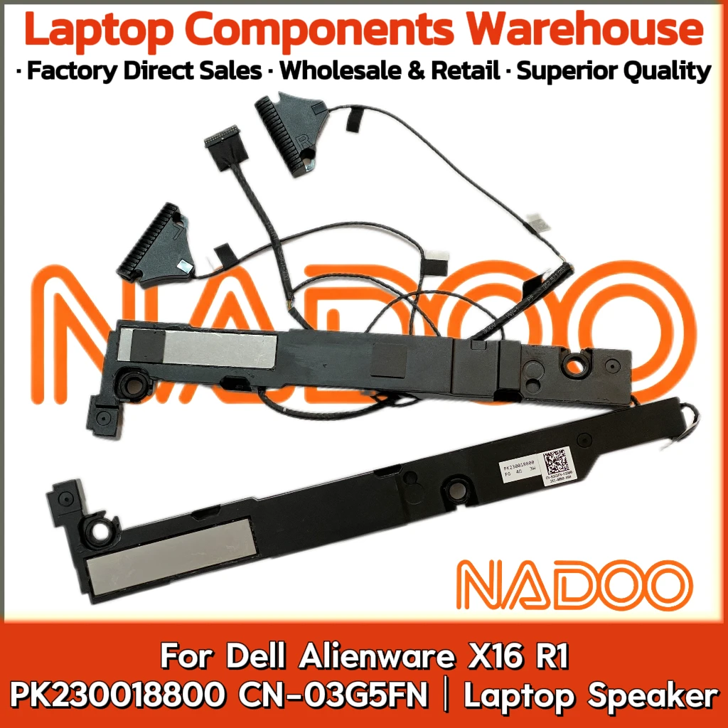 

New Original Laptop Notebook Speaker For Dell Alienware X16 R1 PK230018800 CN-03G5FN built-in left and right speaker horn audio