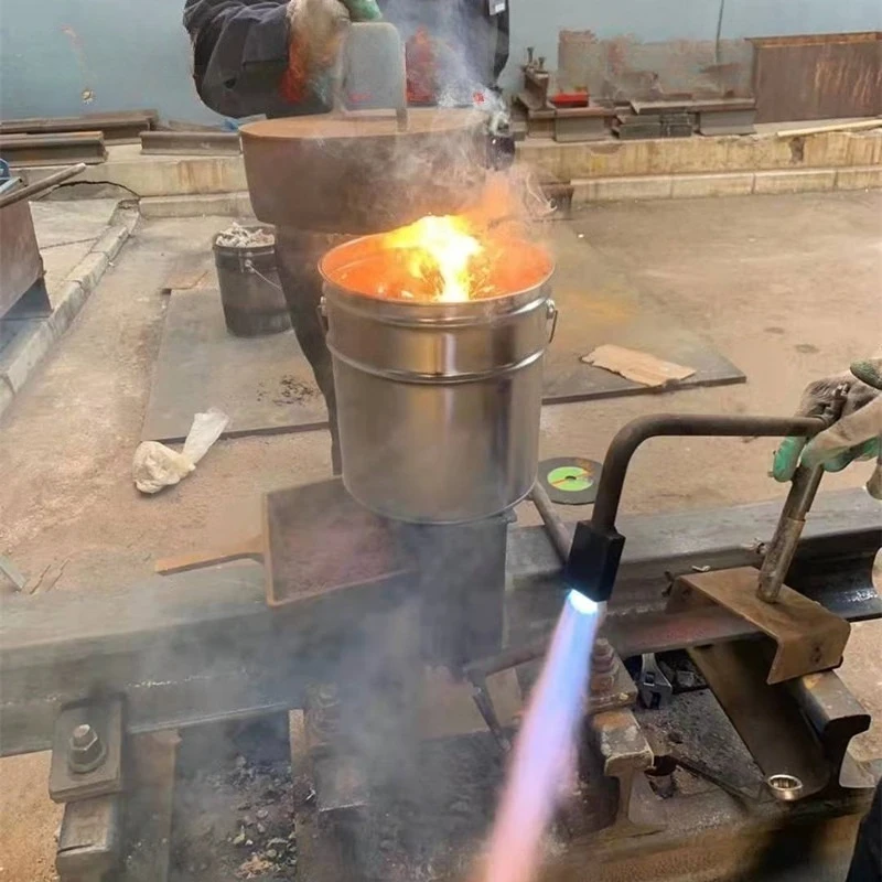 Special roasting gun for rail joint welding, preheating roasting gun for rail aluminum thermal welding