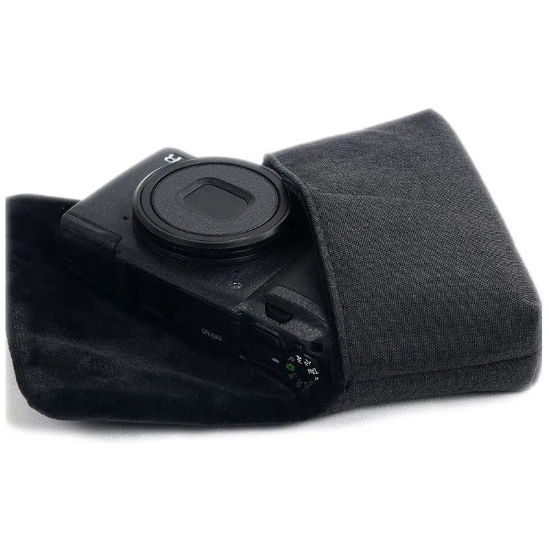 PU Leather Camera Case Bag For Ricoh GR IV II III IIIx GR4 GR3 Sony ZV1 RX100 Canon G7X III G9X SX740 SX730 SX720 SX620 SX610 view 5