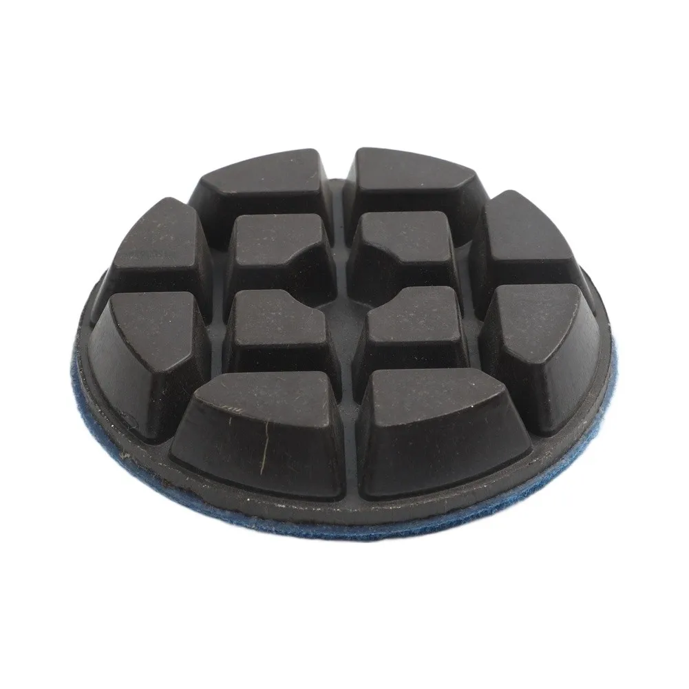 Concrete Grinding Pad Dry Polishing Pads Floor Finishing 15mm Thick 4 Step Polishing 80mm Diameter Fast Rough Grinding