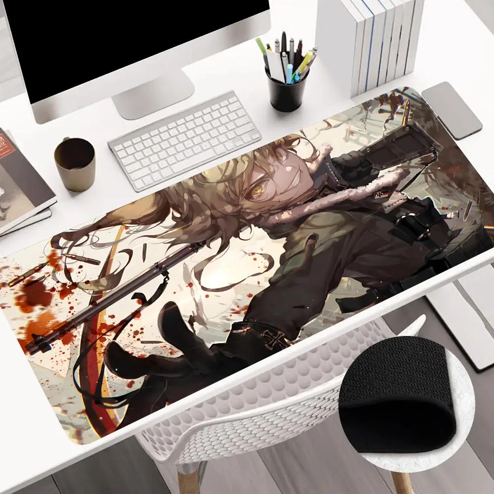 

Saga Of Tanya The Evil MINISO Mouse Pad Anime Game Mouse Pad Computer Desk Pad Office Carpet Laptop Mouse Pad