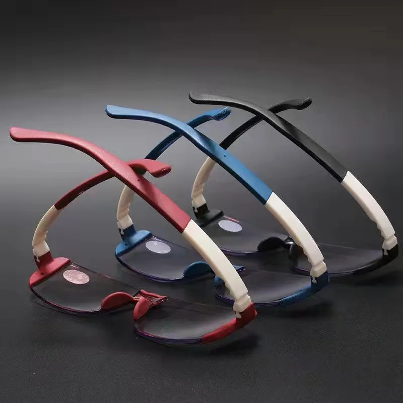 Lunettes Anti-lumière bleue, pour thérapie magnétique, presbytie, Zoom Intelligent, résistantes à la Fatigue, pour personnes âgées