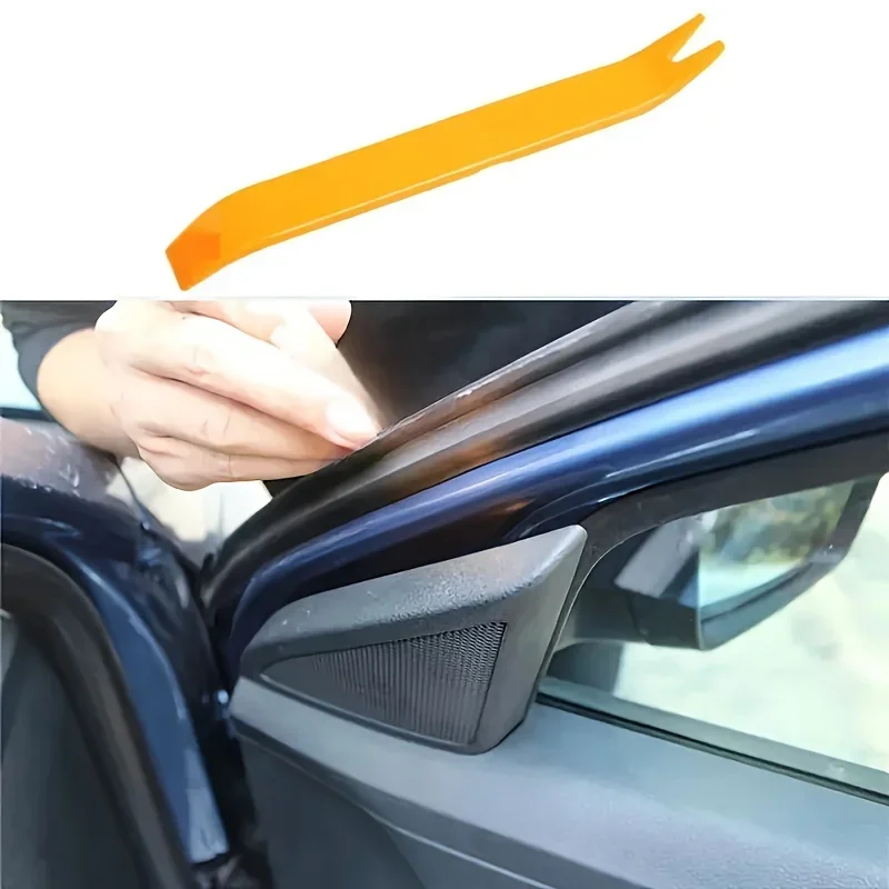 4 Pcs Car Trim Removal Tool Set Plastic Pry Kit for Auto Door Panel Dash Radio Audio Installation Interior Repair